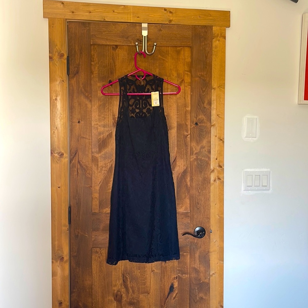 Stetson Midnight Black Sleeveless Mini Dress